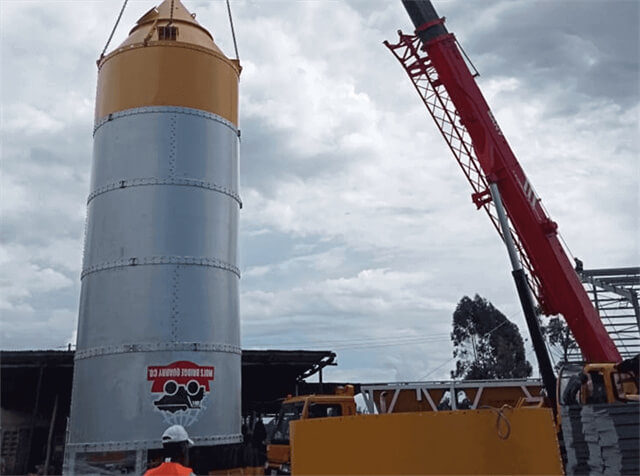 Application Areas of Cement Silo for Block Making Plant